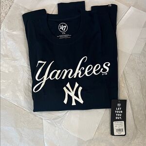47 Brand Yankees Navy Tee